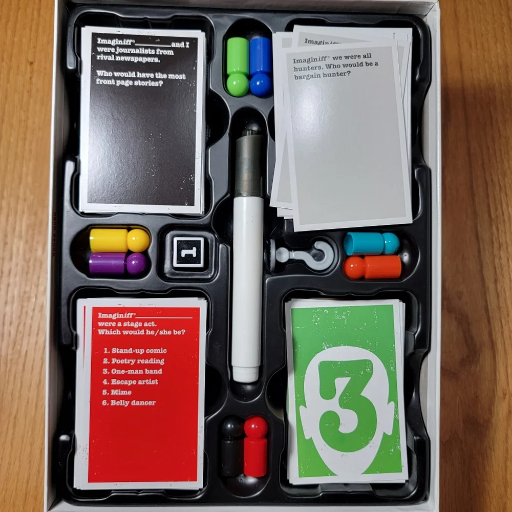 Imaginiff Board Game from Mattel games Ages 14+ complete